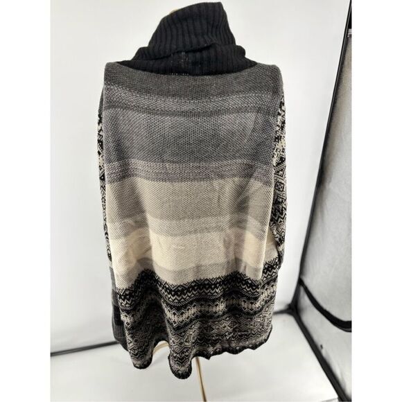 Chelsea and Theodore gray black open cardigan size XL - Picture 6 of 11